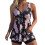 Flexible Swimsuit Polyester Texture High Waist Suitable for Sunbathing and Section 4 M 1
