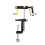 Bobbin Holder Threader Lure Making Tool 360 Rotating Precisely Fly Clamp table model 1