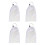 Universal Pool Vacuum Cleaner Replacement Mesh Bags Quick Installation 4 pieces 1