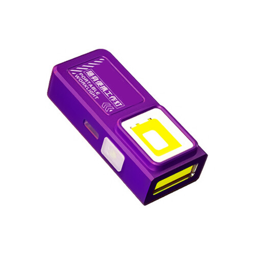 Electricity Propelled LED Projection Device USB Propelled Having Decorated Hold Purple