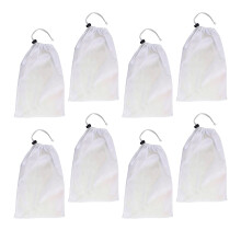 Universal Pool Vacuum Cleaner Replacement Mesh Bags Quick Installation 8 pieces