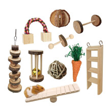 Pet Bird Chew Toy Wood Block Cluster for Cockatiel Conure Cockatoos Teeth Grinding Perfect for Cage Bird