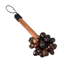 Handcrafted Wooden Shaker Percussion Instruments Hand Bells For Music Therapy pala