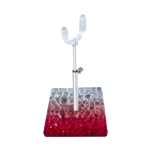 Support Display Stand Unique Base Adjustable Lift Mechanism For Doll Figures 01