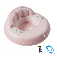 Flexible Snow Ride For Beach Grassland And Winter Enjoyment 1 set of sweet pink