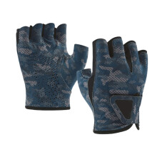 Nonslip Fishing Gloves With Reinforced Grip And Elastic For Most XL Fence blue dew 5 fin