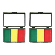 2Pcs Cheering Fan Face Paint Kit Rich Colors Perfect For Stadium Atmosphere Portugal