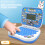 Fun Compact Learning Spanish Machine for Toddlers Safe Material Portable Toy Pink 11