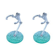 2Pcs Anime Figure Holder Plastic Display Stand Stable Showcase for Exhibition 02