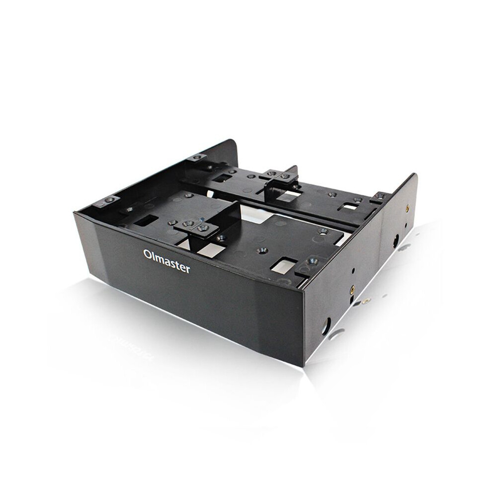 Oimaster Hard Drive Conversion Rack 2.5 Inch / 3.5 Inch Hdd/Ssd To 5.25 Inch Floppy Drive Bay Computer Mounting Bracket 6031035692902