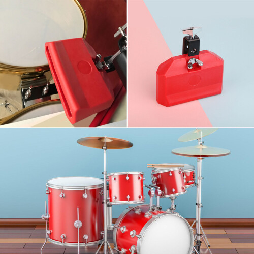 Drum Block Easy Assembly Percussion Instrument Tool for Music Education Drumming