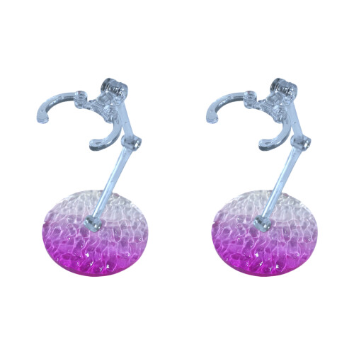 2Pack Anime Model Figure Stand Wavy Design Display Base For Action Figure Dolls 08
