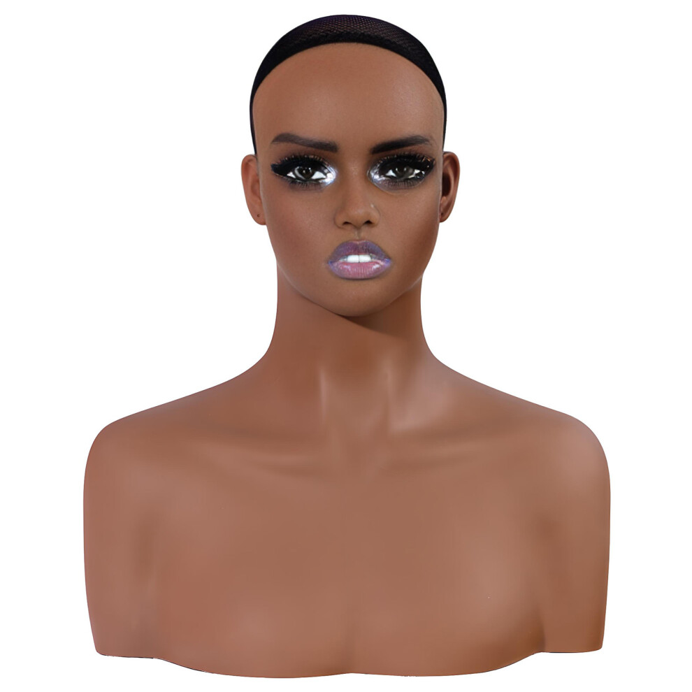 Unisex Mannequin Head For Wig Fitting And Styling Practice In Beauty Schools And Stores