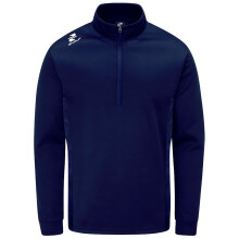 (L, Navy) Stuburt Golf Mens Magpie Mid Layer 1/4 Zip Stretch Soft Golf Sweater