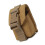 Multifunctional Small Mag Bag Nylon Texture Suitable for Outdoor Activity Use Mud Color 1