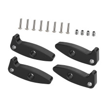 Rugged Off Road Enhancement Set Heavy Duty Tool for 1/30 Scale JLU Black