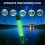 Permanent Plastic Impermeable LED Fishing Light for Profound Water Conditions B 9