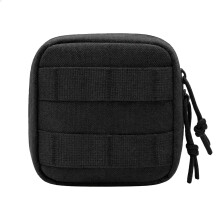 Outdoor Accessory Waist Pack For Outdoor Device Secure Storage Attachment Black Color