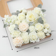 (18122) Artificial Flowers Bulk Fake Flower DIY Flower Crafting Perfect for Party Planners Wedding Party