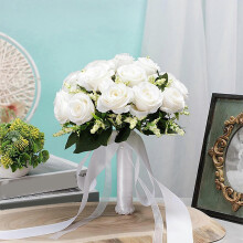 (18129) Artificial Flowers Bulk Fake Flower DIY Flower Crafting Perfect for Party Planners Wedding Party