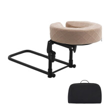 Easy To Carry Foldable Massage Head Rest Rack For Beds With Spacious Skin color with