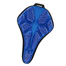 NonSlip Bicycles Seat Cover Shock Absorption Bicycles Cycling Saddles Cover Blue