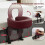 1 Set Foldable Massage Headrest Slow Rebounding Memory Foam Face Down Pillow Coffee strap 9