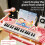 Interactive Kids Keyboard With 37 Keys And Customizable Functions For Early Learning Blue 7