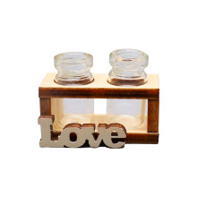 1/12 Scale Miniature Wooden Flower Stand Model Figure For Doll House Decoration L