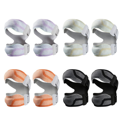 2PCS Adjustable Strap Patella Strap Stabilizers For Running Hiking Badminton  light  P 1