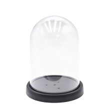 Children Action Figure Stand Craft Display Shield Shatterproof And Clear Design 19x12cm