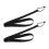 2Pcs Ski Binding Strap Adjustable Length Snowboard Leash with Buckle Enduring 1