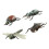 4PCS Simulation Insect Figures PVC Model Figurine for Kids Science Education B 1