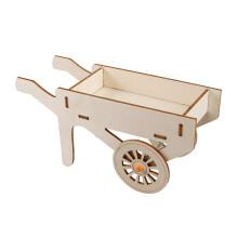 Creative Handmade Wooden Puzzle Toy Car Set For Children Learning Science
