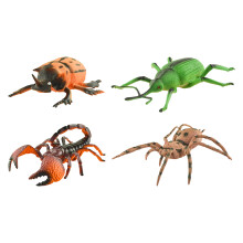 Simulation Insect Figures 4PCS for Classroom Teaching and Indoor Entertainment C