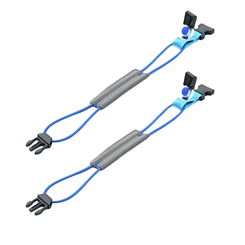 Cycling Trouser Strap, Reflective Band For Bicycles Safety, Cycling Pant Strap Blue 2 7696002326229