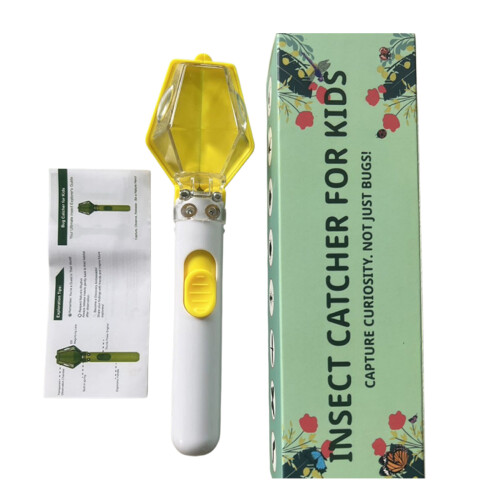Adjustable Spiders Catcher Tool Safe Insect Captures And Release Mechanism White