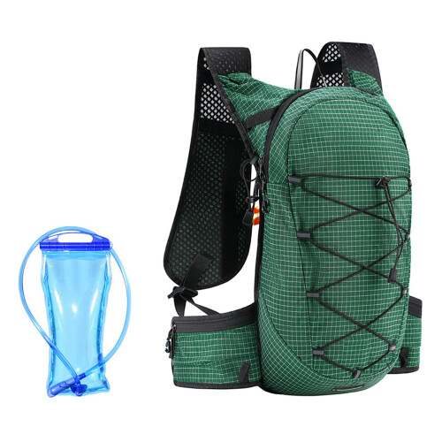 Hydrations Backpack Bag, Water Bladder Backpack Packable Daypack Hydrations Dark green