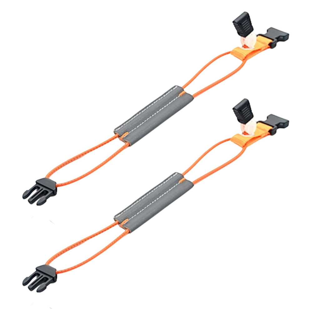 Bicycles Trouser Strap Safety Ankle Band Reflector Men Women Fluorescent 1Orange 2 7696002326069