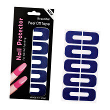 Adhesive Finger Guards Stop Smudges And Marks While Applying Colors Blue