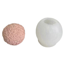 (3) Craft Supplies DIY Crafts Moulds Reusable Ornament Molds Flower Shaped Silicone Molds DIY Candle Molds for Making Candle