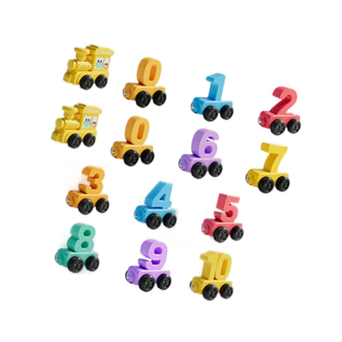 Magnetic Construction Train Set Enhances Kids Creativity And Motor Skill A0087