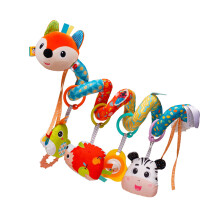 Plush Rattle Crib Hanging Toy For Infant Visual Growth Sensory Developmental F
