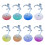 2Pieces Anime Model Figure Stand Wavy Base Support Holder For Showcase Display 03 6