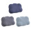 Highly Density Contoured Memory Foams Sleep Pillow For Spinal Alignment Navy blue 2