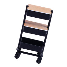 Doll House Handcart Cart Model Furniture Model Accessories Teenager Girls Black