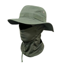 Modern Adjustable Boonie Cap Sunhat For Hiking Fishing And Other Adventure Army Green