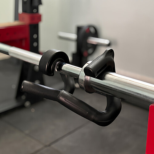 1 Pair Pull Up Bar Barbells Stretch Attachments Handles for Gym Home Workouts