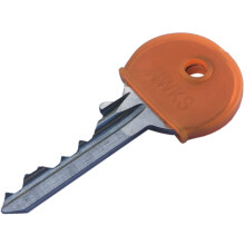 Fort Fasteners Key Cover Caps 25mm Orange Midi 6 Key Caps