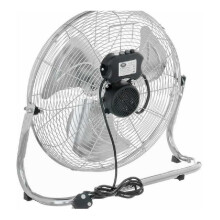 TheBigShip 18 Inch Chrome Metal High Velocity Fan 3 Speed.